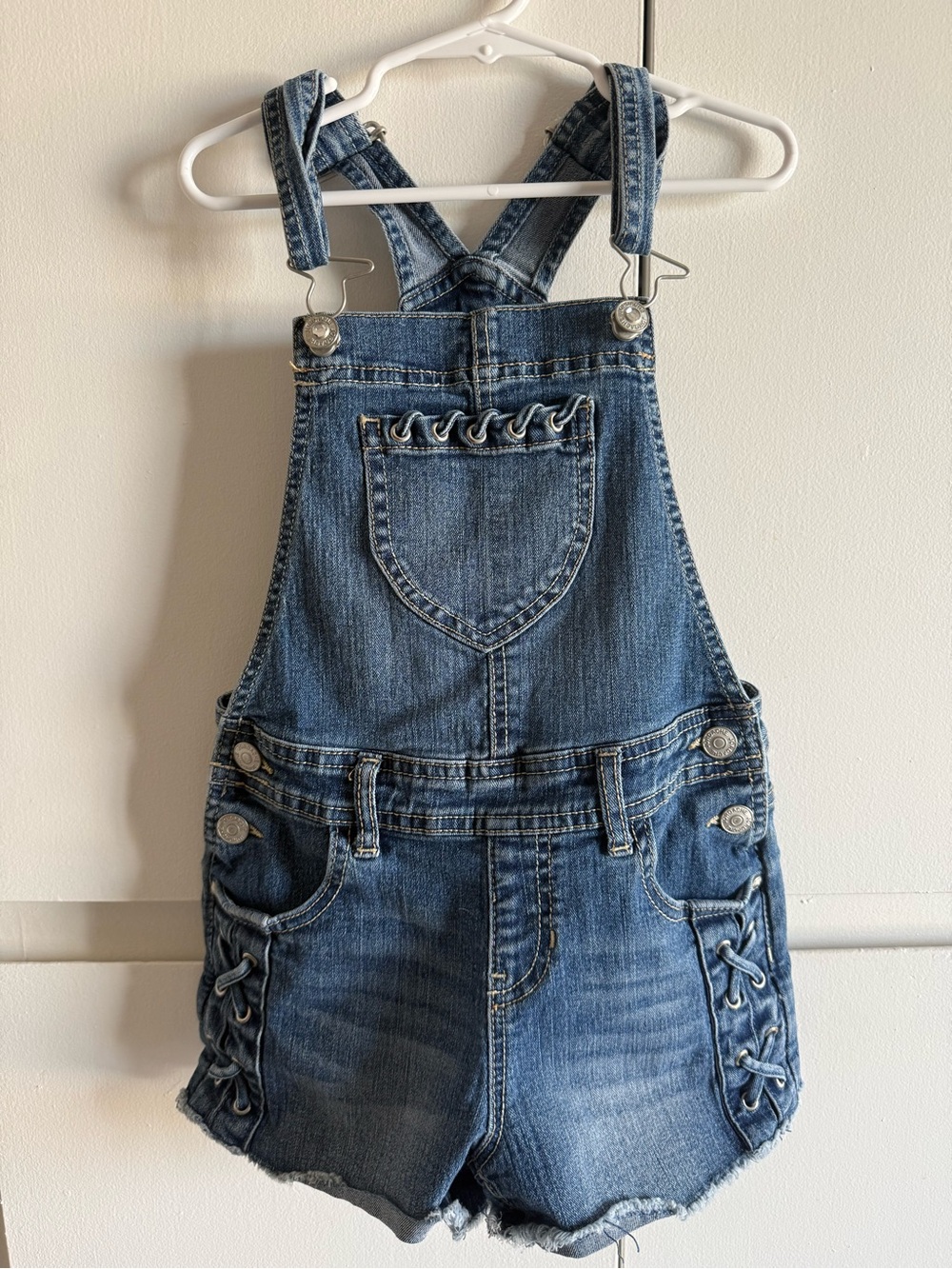 Girls Jordache Denim Overalls Sz M